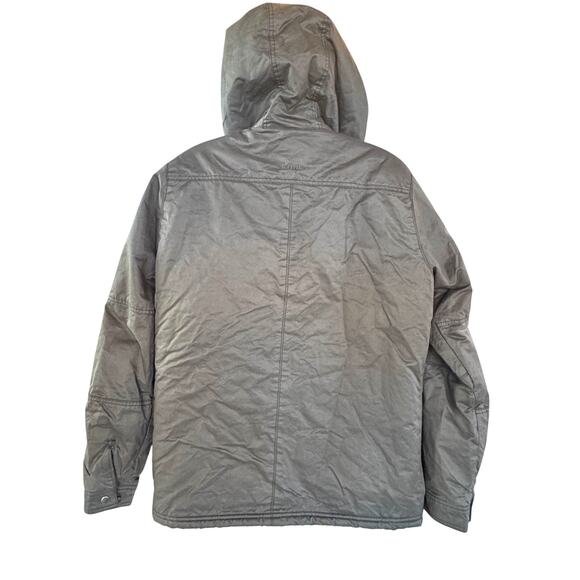 Kuhl Projekt Kollusion Grey Jacket Mens Size M Full Zip Sherpa Lined Field Coat - Picture 2 of 16